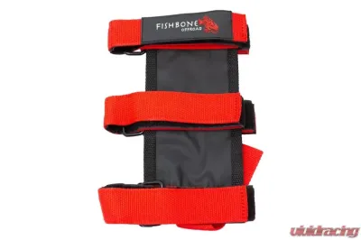 Fishbone Offroad Red Fire Extinguisher Holder Jeep Wrangler JL 2-Door 2018+ - FB55155