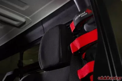 Fishbone Offroad Red Fire Extinguisher Holder Jeep Wrangler JL 2-Door 2018+ - FB55155