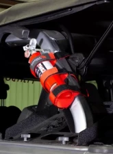 Fishbone Offroad Red Fire Extinguisher Holder Jeep Wrangler JL 2-Door 2018+                                     - FB55155 - Image 8