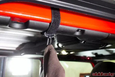 Fishbone Offroad Roll Bar Hooks Jeep Wrangler JK 2007-2018 - FB55160