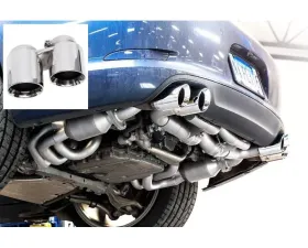 Soul Performance Valved Performance Exhaust System Street Package Polished Chrome Tips Porsche 991 Carrera 2012-2015