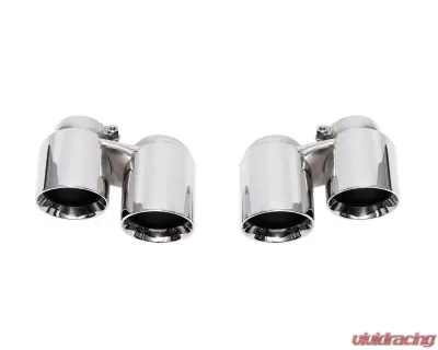 Soul Performance non-PSE Valved Performance Exhaust System Polished Chrome Tips Includes Valve Controller Porsche 991.1 Carrera 2012-2015 - POR.9911B.VES.POL.VC