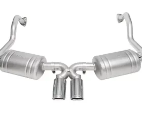 Soul Performance Performance Exhaust System Straight Cut Single Wall Matte Black Tips Porsche 987.1 Cayman | Boxster 2005-2008