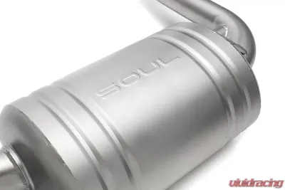 Soul Performance Performance Exhaust System Straight Cut Single Wall Matte Black Tips Porsche 987.1 Cayman | Boxster 2005-2008 - POR.9871.ESX.SWTB