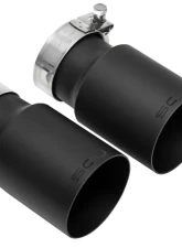 Soul Performance Performance Exhaust System Straight Cut Single Wall Matte Black Tips Porsche 987.1 Cayman | Boxster 2005-2008                                     - POR.9871.ESX.SWTB - Image 7