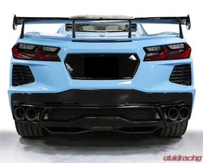 Soul Performance Dual Wall 4-Inch Straight Cut Performance Rear Exhaust System Matte Black Chevrolet Corvette C8 2019-2024 - CHEV.C8.ES.SWT.MB