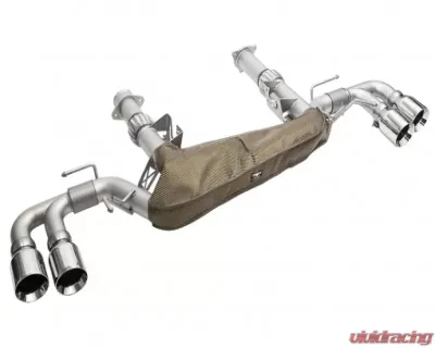 Soul Performance Dual Wall 4-Inch Straight Cut Sport Exhaust Package Polished Chrome Chevrolet Corvette C8 2019-2024 - CHEV.C8.SPPKG.SWT.POL