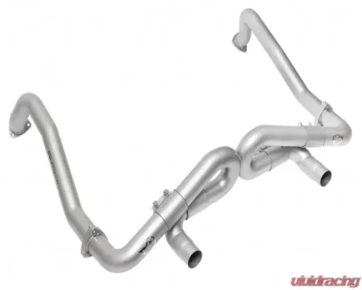 Soul Performance Race Exhaust w/ out Resonators Porsche 718 GT4 Cayman | 718 Spyder 2020 - POR.718GT4.RE