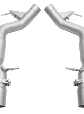 Soul Performance Resonated Muffler Bypass Exhaust 3.5 Inch Straight Cut Single Wall Satin Tips BMW M6 F06 | F12 | F13 2013-2018                                     - BMW.M6.MB.SWT - Image 11