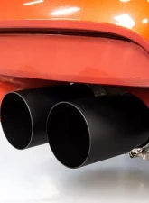 Soul Performance Resonated Muffler Bypass Exhaust 3.5 Inch Straight Cut Single Wall Black Tips BMW M6 F06 | F12 | F13 2013-2018 CLEARANCE                                     - BMW.M6.MB.SWTB - Image 2