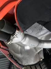 Soul Performance Resonated Muffler Bypass Exhaust 3.5 Inch Straight Cut Single Wall Black Tips BMW M6 F06 | F12 | F13 2013-2018 CLEARANCE                                     - BMW.M6.MB.SWTB - Image 3