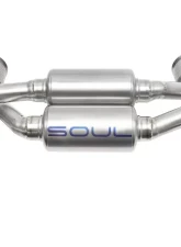 Soul Performance Performante Titanium Valved Exhaust System Raw Finish Lamborghini Huracan Performante 2019-2020                                     - LAM.PER.VEST - Image 4