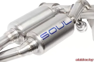 Soul Performance Performante Titanium Valved Exhaust System Raw Finish Lamborghini Huracan Performante 2019-2020 - LAM.PER.VEST