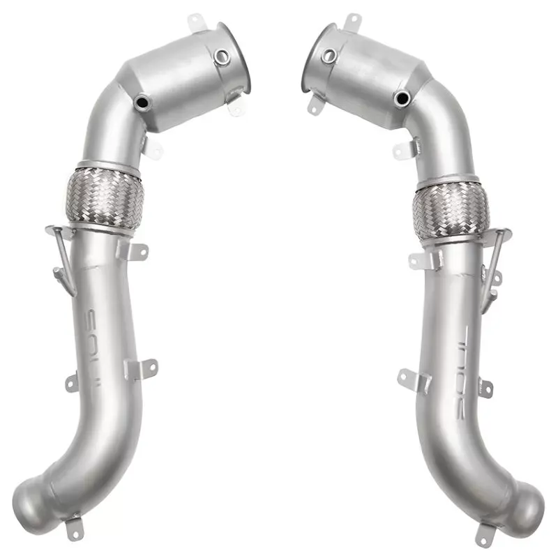 Soul Performance 3.5 Inch Sport Downpipes McLaren  12C | 540 | 570 | 600LT | 625C | 650S | 675LT 2012++ - MCL.12C650.SCC