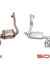 Soul Performance Street Package Valved Long Black Chrome Tips Porsche 718 Cayman | Boxster 2017-2024                                     - POR.718.STPKG.BC - Image 10