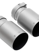 Soul Performance Resonated Muffler Bypass Exhaust 3.5 Inch Straight Cut Single Wall Satin Tips BMW M6 F06 | F12 | F13 2013-2018                                     - BMW.M6.MB.SWT - Image 3