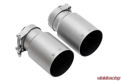 Soul Performance Resonated Muffler Bypass Exhaust 3.5 Inch Straight Cut Single Wall Satin Tips BMW M6 F06 | F12 | F13 2013-2018 - BMW.M6.MB.SWT