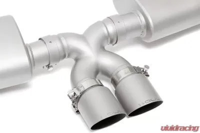 Soul Performance Street Package Valved Long Black Chrome Tips Porsche 718 Cayman | Boxster 2017-2024 - POR.718.STPKG.BC