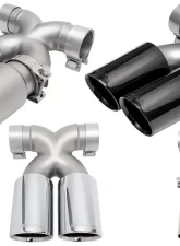 Soul Performance Bolt-On X-Pipe With Tips Straight Cut Single Wall Satin Tips Porsche 987.2 06-13 | 981 Cayman | Boxster 2012-2024 CLEARANCE                                     - POR.BC.XT.SWT - Image 6