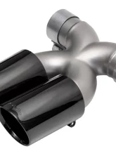 Soul Performance Bolt-On X-Pipe With Tips Black Chrome Tips Porsche 987.2 06-13 | 981 Cayman | Boxster 2012-2024 CLEARANCE                                     - POR.BC.XT.BC - Image 7