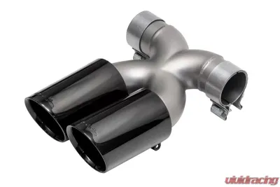 Soul Performance Bolt-On X-Pipe With Tips Black Chrome Tips Porsche 987.2 06-13 | 981 Cayman | Boxster 2012-2024 CLEARANCE - POR.BC.XT.BC
