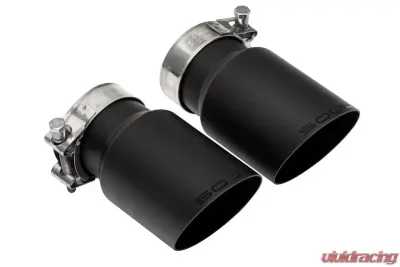 Soul Performance Performance Exhaust System Manual Trans Slash Cut Single Wall Black Tips Porsche 718 Cayman | Boxster 2017-2024 - POR.718M.ESX.SLTB