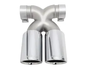 Soul Performance Bolt-On X-Pipe With Tips Polished Chrome Tips Porsche 987.2 06-13 | 981 Cayman | Boxster 2012-2024 CLEARANCE