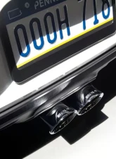 Soul Performance Valved Exhaust System Short Chrome Tips Porsche 718 Cayman | Boxster 2017-2024                                     - POR.718.VES.POTS - Image 2