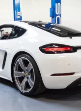 Soul Performance Valved Exhaust System Short Chrome Tips Porsche 718 Cayman | Boxster 2017-2024                                     - POR.718.VES.POTS - Image 3