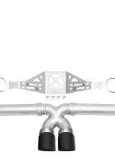 Soul Performance Performance Exhaust System Manual Trans Slash Cut Single Wall Black Tips Porsche 718 Cayman | Boxster 2017-2024                                     - POR.718M.ESX.SLTB - Image 8