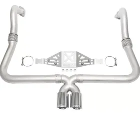 Soul Performance Performance Exhaust System Manual Trans Polished Chrome Tips Porsche 718 Cayman | Boxster 2017-2024
