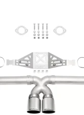 Soul Performance Performance Exhaust System Manual Trans Straight Cut Single Wall Satin Tips Porsche 718 Cayman | Boxster 2017-2024                                     - POR.718M.ESX.SWT - Image 7