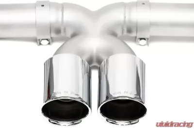 Soul Performance Performance Exhaust System Manual Trans Straight Cut Single Wall Black Tips Porsche 718 Cayman | Boxster 2017-2024 - POR.718M.ESX.SWTB