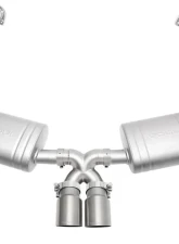 Soul Performance Performance Exhaust System Straight Cut Single Wall Brushed Tips Porsche 981 Cayman | Boxster 2012-2024                                     - POR.981.ESX.SWTBR - Image 3