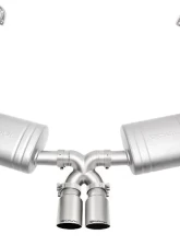 Soul Performance Performance Exhaust System Slash Cut Single Wall Satin Tips Porsche 981 Cayman | Boxster 2012-2024                                     - POR.981.ESX.SLT - Image 8