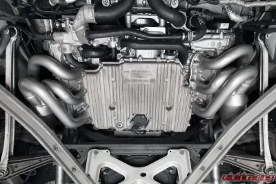 Soul Performance Long Tube Street Headers with HJS 200 cell cat Porsche 981 Cayman | Boxster 2012-2024 - POR.981.STH