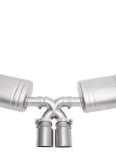 Soul Performance Performance Exhaust System Slash Cut Single Wall Brushed Tips Porsche 981 GT4 | Spyder 2015-2016                                     - POR.GT4.ESX.SLTBR - Image 3