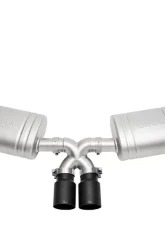 Soul Performance Performance Exhaust System Straight Cut Single Wall Black Tips Porsche 981 GT4 | Spyder 2015-2016                                     - POR.GT4.ESX.SWTB - Image 3