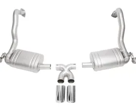 Soul Performance Performance Exhaust System Black Chrome Tips Porsche 981 GT4 | Spyder 2015-2016