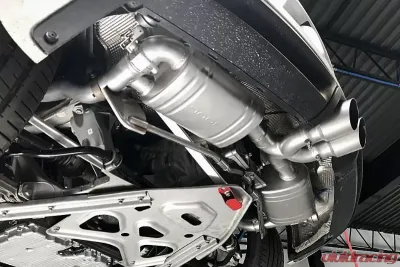 Soul Performance Performance Exhaust System Slash Cut Single Wall Satin Tips Porsche 981 Cayman | Boxster 2012-2024 - POR.981.ESX.SLT