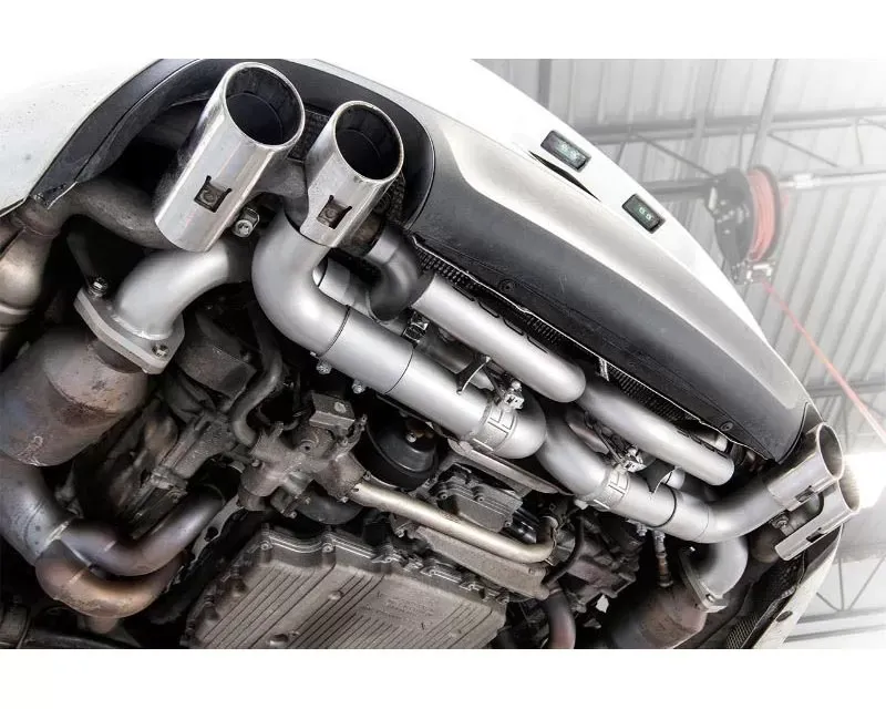 Soul Performance Valved Performance Exhaust System with Standard Controller Reuse Factory Tips Porsche 991 Carrera 2012-2015 - POR.9911.VES.VC