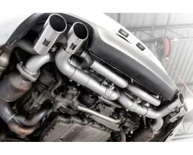Soul Performance Valved Performance Exhaust System with PSE Valve Controller Reuse Factory Tips Porsche 991 Carrera 2012-2015