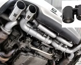 Soul Performance Valved Performance Exhaust System with PSE Valve Controller Carbon Fiber Tips Porsche 991 Carrera 2012-2015
