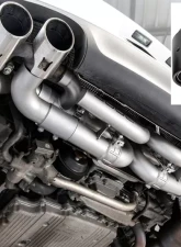 Soul Performance Valved Performance Exhaust System with Standard Controller Carbon Fiber Tips Porsche 991 Carrera 2012-2015                                     - POR.9911.VES.CF.VC - Image 9