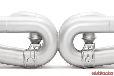 Soul Performance non-PSE Valved Performance Exhaust System Polished Chrome Tips Includes Valve Controller Porsche 991.1 Carrera 2012-2015 - POR.9911B.VES.POL.VC