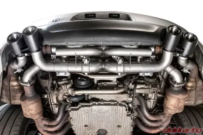 Soul Performance non-PSE Valved Performance Exhaust System Polished Chrome Tips Includes Valve Controller Porsche 991.1 Carrera 2012-2015 - POR.9911B.VES.POL.VC