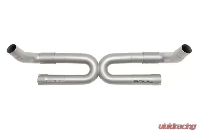 Soul Performance Street Package Non-PSE Performance Exhaust System Straight Carbon Fiber Tips base Porsche 991.2 Carrera 2017-2024 - POR.9912.ESXC.CFT