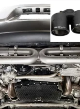 Soul Performance Street Package Non-PSE Performance Exhaust System Straight Carbon Fiber Tips base Porsche 991.2 Carrera 2017-2024                                     - POR.9912.ESXC.CFT - Image 5