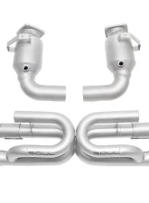 Soul Performance Street Package Non-PSE Performance Exhaust System Anti-Drone Catalytic Black Chrome Tips S Model Porsche 991.2 Carrera 2017-2024                                     - POR.9912.STPKG.BCS - Image 3