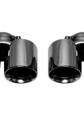 Soul Performance Street Package Non-PSE Performance Exhaust System Anti-Drone Catalytic Black Chrome Tips S Model Porsche 991.2 Carrera 2017-2024                                     - POR.9912.STPKG.BCS - Image 8